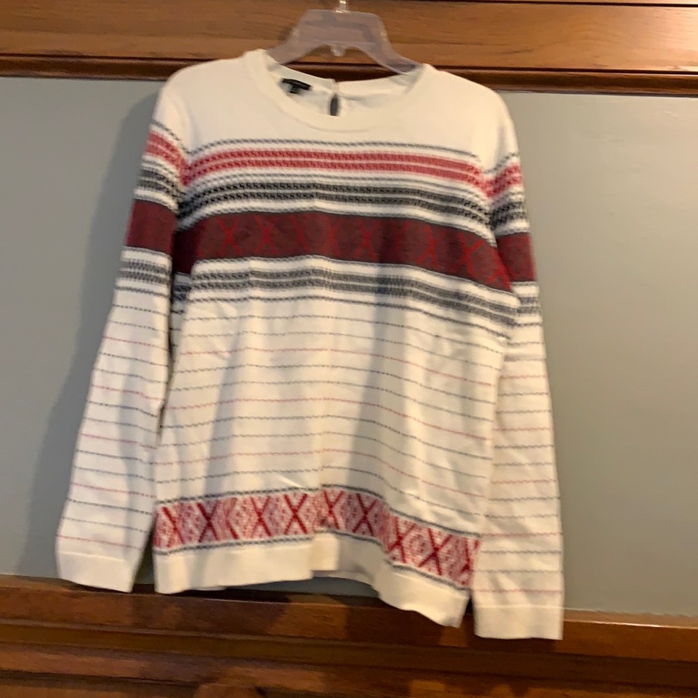 Talbots Winter Pattern Sweater - image 1